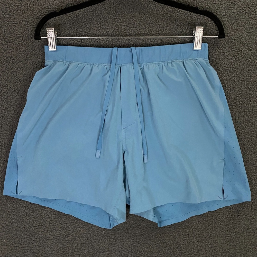 Ten Thousand Distance Short Mens Medium 5" Lined Running Ultra Lightweight Blue